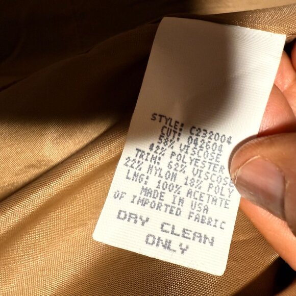 Vintage Canvasbacks Abstract Geometric Print Full Zip Jacket Womens SZ XL Blue - Picture 8 of 9